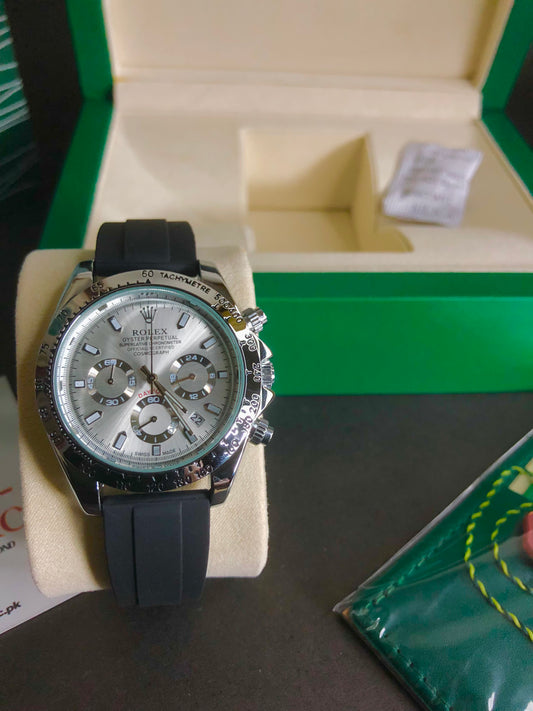 Rolex Daytuna With Chronograph - Full Silver